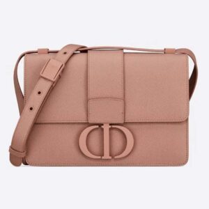 DIOR 30 Montaigne Bag in Ultramatte Grained Calfskin-Pink