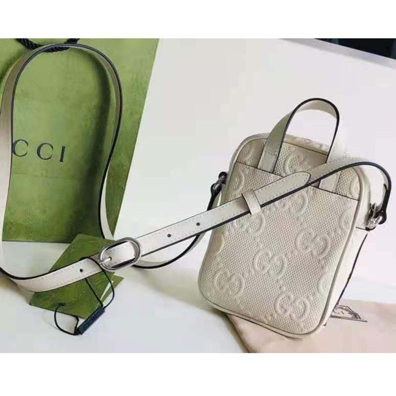 Gucci-GG-Unisex-Embossed-Mini-Bag-White-Leather-Cotton-Linen-5.jpg