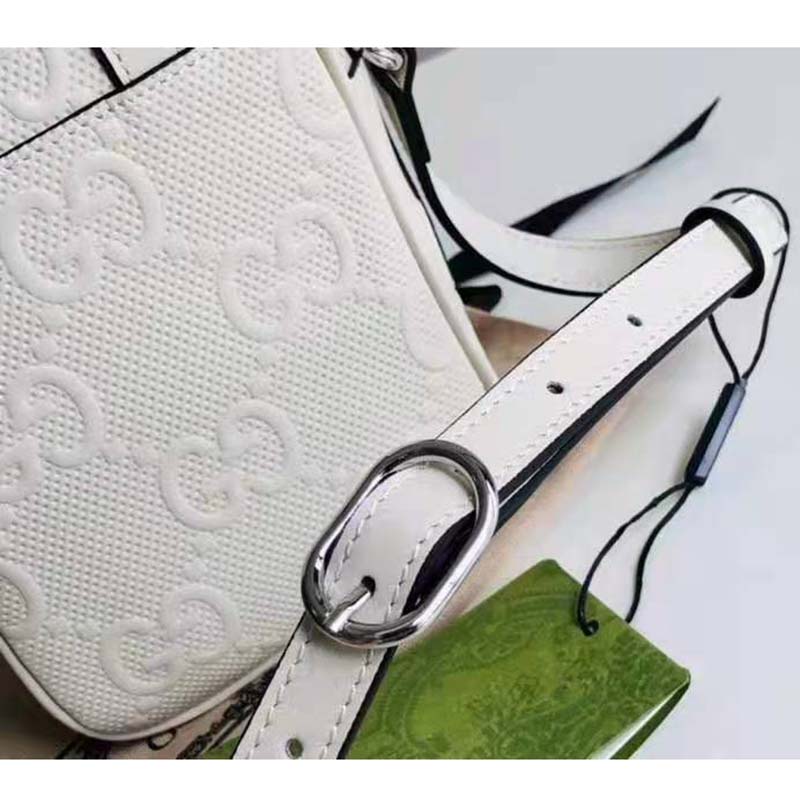 Gucci-GG-Unisex-Embossed-Mini-Bag-White-Leather-Cotton-Linen-8.jpg
