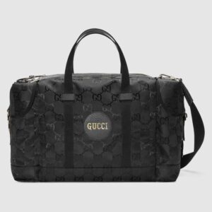 Gucci Unisex Gucci Off The Grid Duffle Bag Regenerated Nylon-Black