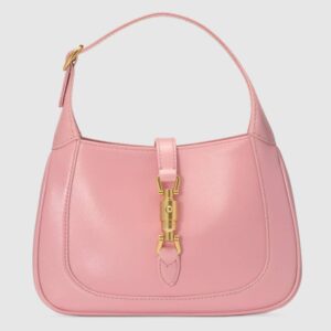 Gucci Women Jackie 1961 Mini Shoulder Bag in Leather Pink