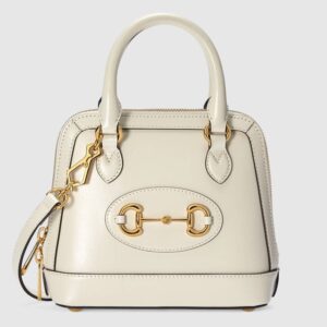 Gucci Women Gucci Horsebit 1955 Mini Top Handle Bag Leather