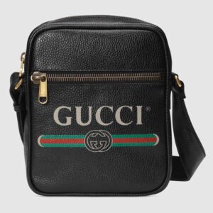 Gucci GG Men Gucci Print Messenger Bag