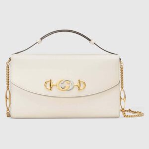 Gucci Women Zumi Smooth Leather Small Shoulder Bag