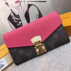 Louis Vuitton Sarah Wallet Red Monogram