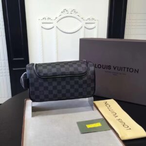 Louis Vuitton Toiletry Pouch Damier Graphite Canvas