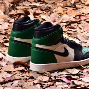 Air Jordan 1 green to