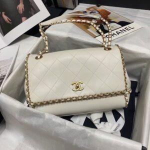 Chanel Bag Cream AS2396