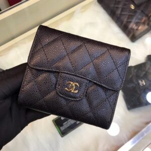Chanel Classic Series CF Short Tri-fold Wallet
