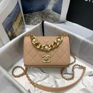 Chanel Flap Bag AS2638 Apricot