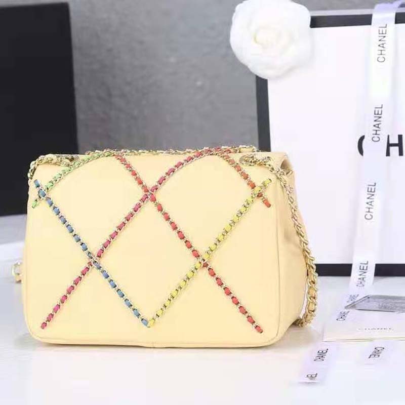 Chanel-Women-Small-Flap-Bag-Lambskin-Gold-Metal-Yellow-Multicolor-5.jpg