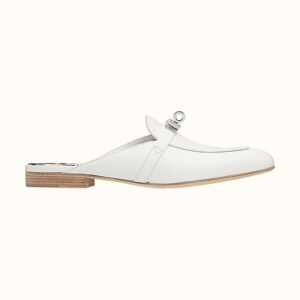 Hermes Women 0z Mule-White