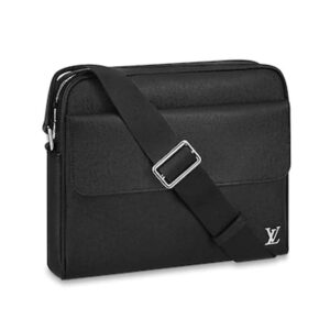 Louis Vuitton LV Men Alex Messenger PM Taiga Cowhide Leather