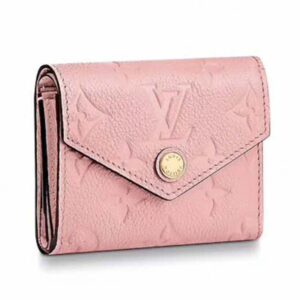 Louis Vuitton LV Women Zoé Compact Wallet Monogram Empreinte Leather
