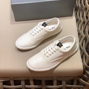 Shoes PRADA Calfskin Lace-up white