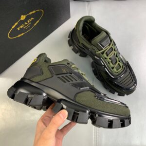 Shoes PRADA Couple Models black x green