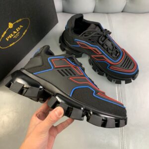 Shoes PRADA Couple Models black x red x blue
