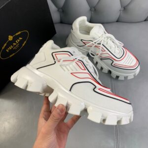 Shoes PRADA Couple Models white x red x blue