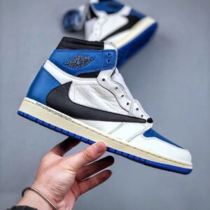 Travis Scott x Fragment x Air Jordan 1 High OG SP Military Blue