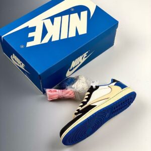 Travis Scott x Fragment x Air Jordan 1 Low Military Blue