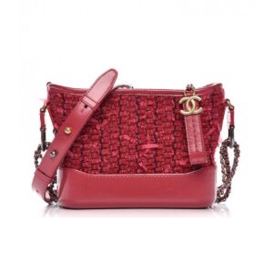 Chanel Gabrielle Hobo Medium Bag in Tweed Calfskin Leather