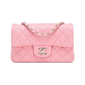 Chanel Small Classic Iconic Handbag in Lambskin with Gold-tone Metal