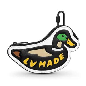 Louis Vuitton LV Unisex Duck Coin Card Holder Giant Damier Canvas