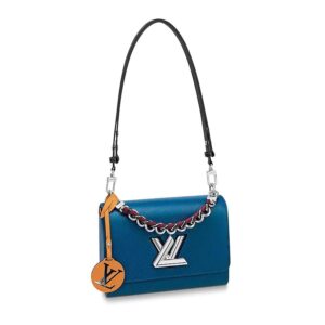 Louis Vuitton LV Women Twist MM Handbag in Epi Leather